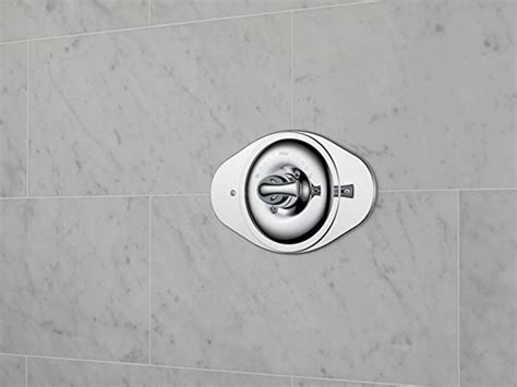 delta shower faucet cover plate|Shower Renovation Cover Plate in Chrome RP29827 